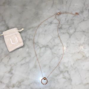 Uncommon James rose gold necklace